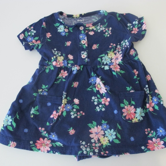 Bundle of 2 Toddler Carter's Baby Gap Girls Dresses Size 12 mo GUC - Picture 3 of 4